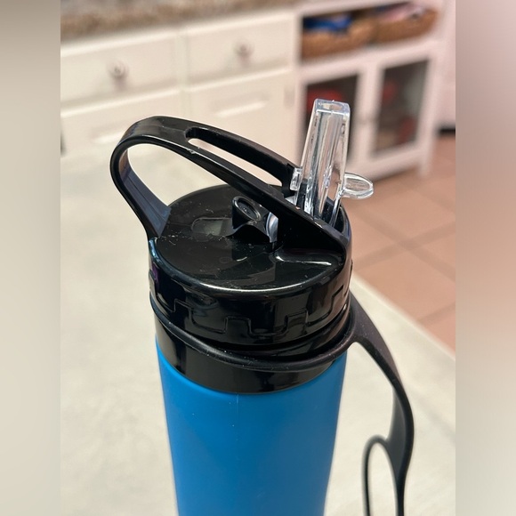 Collapsible‎ Silicone Water Bottle: 500/600ml Foldable - Picture 4 of 8